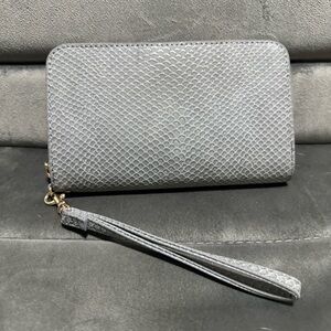 A New Day Grey Wristlet